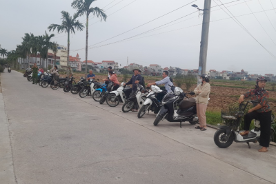 TRƯỜNG MẦM NON XUÂN TRUNG QUYẾT TÂM THỰC HIỆN TỐT “CỔNG TRƯỜNG AN TOÀN GIAO THÔNG”