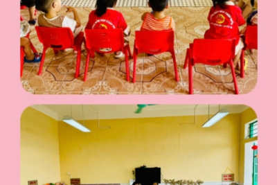 TRƯỜNG MẦM NON XUÂN TRUNG TỔ CHỨC KHẢO SÁT, ĐÁNH GIÁ CHẤT LƯỢNG TRẺ CUỐI NĂM HỌC 2023 – 2024