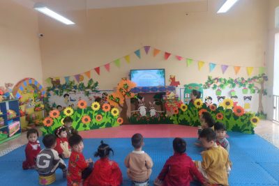 SINH HOẠT CHUYÊN MÔN KHỐI NHÀ TRẺ- LAN TỎA YÊU THƯƠNG- NÂNG TẦM CHẤT LƯỢNG